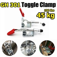 Toggle Clamp GH-301 45kg Quick Holding Release Adjustable Push Pull Vertical Anti-Slip Wooden Clamp 