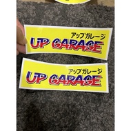 Sticker kereta Motor Up Garage