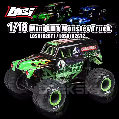 LOSI LOS01026T1 LOS01026T2 1/18 Mini LMT 4WD RTR 2.4GHz RC Simulation Electric Brushed Monster Truck