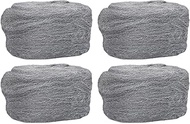 Steel Wool Mice Control - 4 Pcs 2.36"×19.68Ft Steel Wool for Wall Hole/Gap Filler - Best Thing to Ge