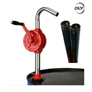 44 Gallon Rotary Oil Pump / Diesel Manual Drum Hand Pump / Cast Steel