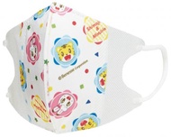 Shimajiro 18 兒童 3D 口罩，10 個裝