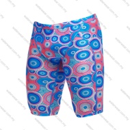 FUNKY TRUNKS Men's Swim Training Jammers - Bundjalung Blue
