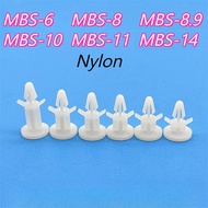 MBS-6/MBS-8/MBS-8.9/MBS-10/MBS-11/MBS-14 Nylon Plastic Aeroplane Plastic Standoff Pillar Rack Mouthe