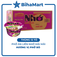 [THÙNG 12 TÔ] - ACECOOK - Tô Nhớ Mãi Mãi phở ăn liền hương vị phở bò - (84g/tô)
