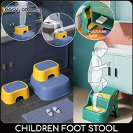 KidszZZ.sg Children Step Stool / Kids Mini Ladder Toilet Bathroom Step Board / Foot Stool Foldable Design Available