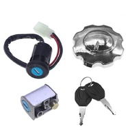 TMX 4-wire Ignition Switch Fuel Tank Cover Switch Lock Honda CG125 CG150 ZJ125 125CC ATV