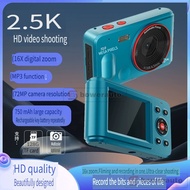 72MP 16X Zoom Mini Digital Camera 1080P HD Video Recording Portable Vlogging Camera for Travel Entry
