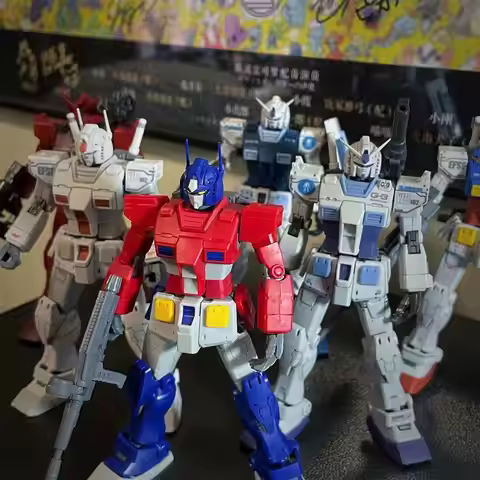 GTO HG 1/144 Ganso Yuanzu 7 Color Schemes Action Assemble The Model Figures Kids Toys Desktop Decora