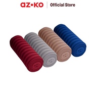 MERAH AZKO Sleeplite 120x150 cm Blanket Fleece Stripepolar - Red Blanket Body Warmer Bed Accessories