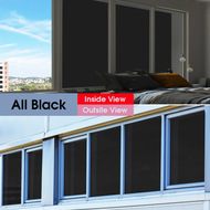 Free Tools Tinted Rumah/Tinted Building/Tinted Hitam/All Black/5% Black 2ply Glass Sticker/Tinted Ke