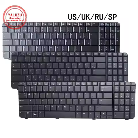 US/UK/RU/SP English/Russian/Spanish NEW Laptop Keyboard For HP Compaq Presario CQ61 G61 G61-200 G61-