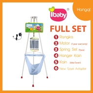 Mama SIRIM Electronic Baby Cradle Full Set | Automatic Rocking Swing | 1 Year Warranty Motor | Sprng