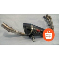Yoshimura r11 racingknalpot for ninja r25 mt25 etc.