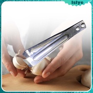 [Lslye] Herringbone Tweezers Garlic Flat Tweezers Easy to Use Tongs Manual Food Cooking Tweezers