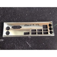 Block Gigabyte H410M H V2 mainboard using the back cover of the PC case