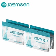 JASMEEN ถุงขยะที่มีกลิ่นหอม กลิ่นมะลิ เกรดA ใช้ในครัวเรือน แบบพกพา หนาพิเศษ ขนาดใหญ่ ถุงพลาสติกแบบมี