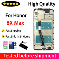 vbpbsql | Y Max ARS-L22 Display Screen For Honor 8X Max ARE-AL00 LCD Touch Screen Digitizer Assembly