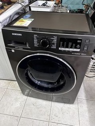 新淨二手Samsung 三星 前置式洗衣機 (7kg, 1200轉/分鐘) WW80K5210VX/SH