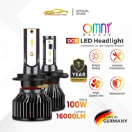 OMNI BEYOND Car LED Headlight H4 H7 H8 H11 H1 HB3 HB4 9006 9005 C6 X3 HID Car Headlamp LED Bulb