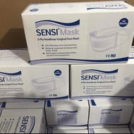 ch7 Sensi Masker HIjab Headloop / Masker Biasa 3Ply SENSI 1 BOX 50
