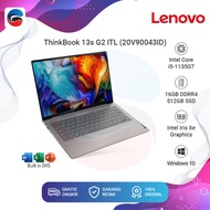 LENOVO Laptop ThinkBook 13s G2 Intel Core i5 1135G7 16GB 512GB Win 10 [20V90043ID]