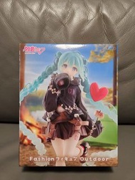 TAITO 景品 系列 初音未來  Fashion Outdoor 戶外風Ver. 模型