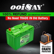 AMARON FLO N70ZL | NX120-7L | 105D31L (MF) - 80AH - Car Battery - Navara, DMax, Hilux, Fortuner