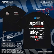 MotoGP Racing Aprilia Racing Team Gresini I Regular Tshirt Microfiber Jersey