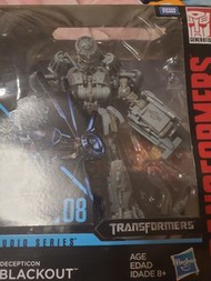 變形金剛 studio series blackout