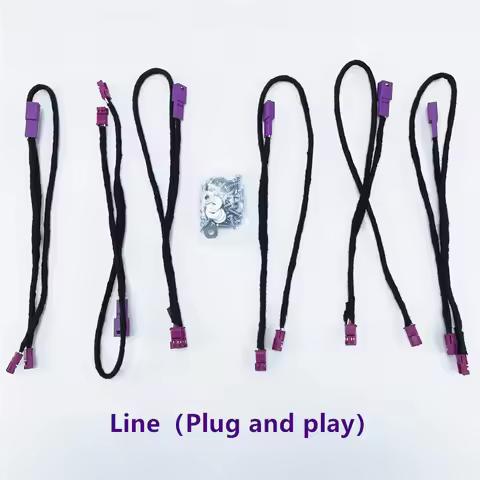 LED Cable For BMW G05 X5 G06 X6 G07 X7 G30 G31 5 Series BW Cover Line Plug and Play Bright Power and