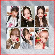 ST1 6PCS/Set IVE Yujin LOMO Card IVE EMPATHY Album Wonyoung Postcard Collection Stars Periphery TS1