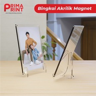 Acrylic Frame 12R Magnetic Frame Size 34x44 CM Full Acrylic Magnetic Frame/ 12R Acrylic Frame/