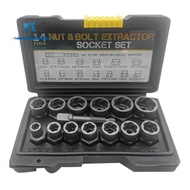 Nut & Bolt Extractor Set Socket Screw Nut Extractor Automotive Supplies