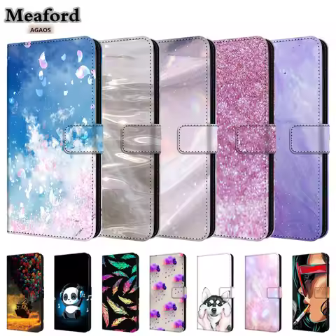 Leather Case for Redmi K60 K50 K40 K30 K20 Pro Funda Luxury Magnetic Wallet Book for Xiaomi Redmi K6