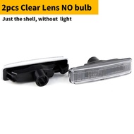 2Pcs Smoke Fender Side Marker Lights Cover Shell 63148360589 for 1997-2003 BMW E39 525i 528i 530i 54