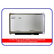 13.3 Slim 30 pins for M133NWN1 R4 fit N133BGE-EAB B133XTN01.3 LP133WH2 SPA1 CLAA133WB03 HB133WX1-402