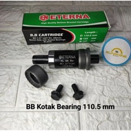 BB Bottom Bracket Bicycle Axle Box Bearing 110.5mm ETERNA 110 / 110.5