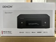  ~台北台中鳳誠影音~ DENON RCD-N12 最新2.1聲道數位串流/CD/USB/FM收音擴大器，總代理公司貨。