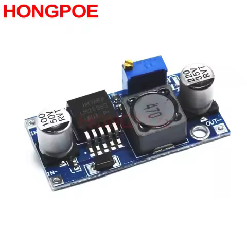 LM2596S-ADJ 3-40V DC-DC Adjustable Step-down Voltage Regulator Power Supply MODULE BOARD 3A Buck Con