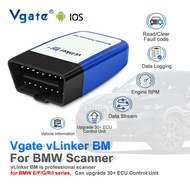【Local Sale】Vgate vLinker BM+ OBD2 Scanner ELM 327 V2.2 for BMW ECU Reset Bimmercode ELM 327 Bluetoo