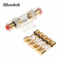 AGU Fuse & Holder 10*38MM Fuse & Holder Car Audio Refit Fuse Holder 30A 40A 50A 60A 70A 80A 100A Car