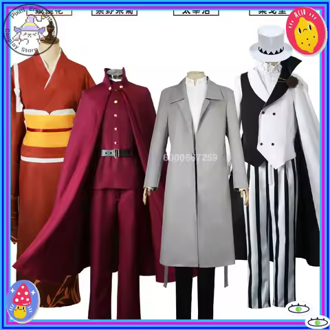 Bungo Stray Dogs Cosplay Costume Anime Nikolai Gogol/Saikiku Jouno/Kyouka Izumi Role Playing Outfit 