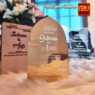 CEK HANTARAN / PLAT HANTARAN | REPLIKA HANTARAN | REPLIKA MAS KAHWIN | IJAB KABUL | AKAD NIKAH