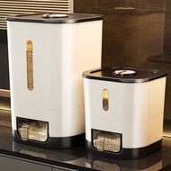 Aesthetic Square Rice Dispenser Luxury Rice Storage Container Rice Dispenser 5KG & 10KG (003-014)
