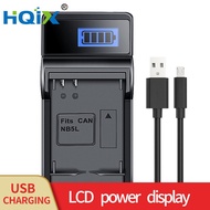 HQIX Suitable for Canon Powershot SD970 SD700 Camera NB-5L Battery Charger