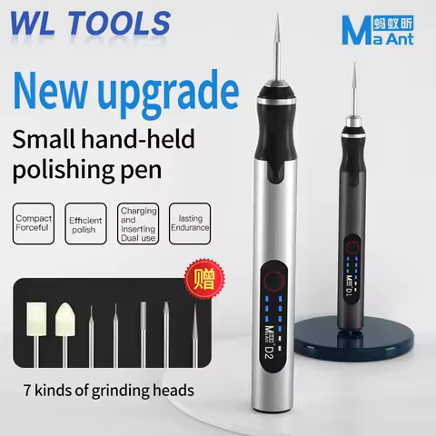 MaAnt D1 D2 Smart Electric Sharpening Mini Handheld Grinder Engraving Pen Tool Set DIY Carving Grind