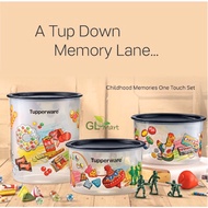 Tupperware LIMITED EDITION Childhood Memories Airtight One Touch (3pcs)