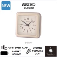 Authentic Seiko QHE182 Colourful light Alarm Clock