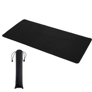 SENSYU Large Card Game Playmat, 60 x 30 cm, Black Rubber